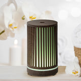 Aromar 100 mL Ultrasonic Zen Wood Essential Oils and Scented Oil Diffuser (Mahogany)