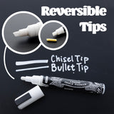 BAZIC White Liquid Chalk Marker (24-PACK)