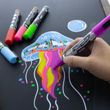 BAZIC Color Liquid Chalk Marker, pack of 24