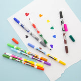 BAZIC 8 Double-Tip Washable Markers, pack of 24