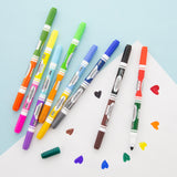 BAZIC 8 Double-Tip Washable Markers, pack of 24