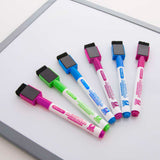 BAZIC Bright Colors Magnetic Dry-Erase Markers (3/Pack), pack of 24