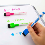 BAZIC Bright Colors Magnetic Dry-Erase Markers (3/Pack), pack of 24