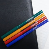 BAZIC 12 Classic Colors Fine Line Washable Markers, pack of 24