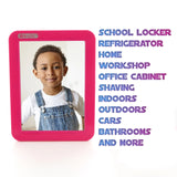 BAZIC Magnetic Locker Mirror, pack of 24