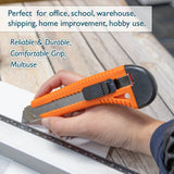 BAZIC Steel Top Multipurpose Cutter, pack of 24
