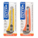 BAZIC Steel Top Multipurpose Cutter, pack of 24