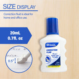 BAZIC 0.7 FL OZ (20 mL) Correction Fluid w/ Foam Brush (2/Pk), pack of 24