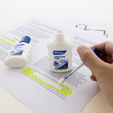 BAZIC 0.7 FL OZ (20 mL) Correction Fluid w/ Foam Brush (2/Pk), pack of 24