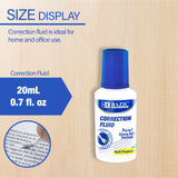 BAZIC 0.7 FL OZ (20 mL) Correction Fluid (2/Pack), pack of 24