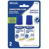 BAZIC 0.7 FL OZ (20 mL) Correction Fluid (2/Pack), pack of 24