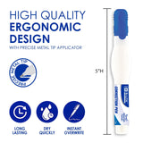 BAZIC 0.2 FL OZ (7 mL) Metal Tip Correction Pen (2/Pack), pack of 24