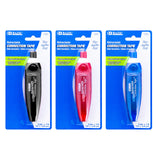 BAZIC 5 mm x 196" Retractable Correction Tape, pack of 24