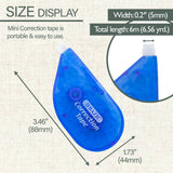 BAZIC Crystal 5 mm x 236" Correction Tape, pack of 24