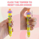 BAZIC Magical Fantasy Series 10-Color Pen, pack of 24