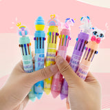 BAZIC Magical Fantasy Series 10-Color Pen, pack of 24