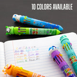 BAZIC Space Monster Series 10-Color Pen, pack of 24