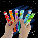 BAZIC Space Monster Series 10-Color Pen, pack of 24