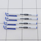 BAZIC Fiero Blue Fiber Tip Fineliner Pen (4/Pack), pack of 24