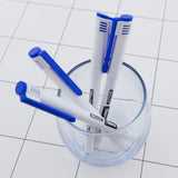 BAZIC Fiero Blue Fiber Tip Fineliner Pen (4/Pack), pack of 24