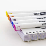 BAZIC Fiero Red Fiber Tip Fineliner Pen (4/Pack), pack of 24