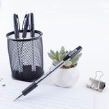 BAZIC G-Flex Black Oil-Gel Ink Pen w/ Cushion Grip (4/Pack), pack of 24