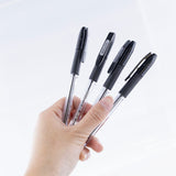 BAZIC G-Flex Black Oil-Gel Ink Pen w/ Cushion Grip (4/Pack), pack of 24