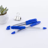 BAZIC G-Flex Blue Oil-Gel Ink Pen w/ Cushion Grip (4/Pack), pack of 24