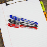 BAZIC Taylor Assorted Color Rollerball Pen (3/Pack), pack of 24