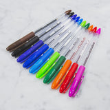 BAZIC 4 Color G-Flex Oil-Gel Ink Pen w/ Cushion Grip, pack of 24