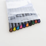 BAZIC 10 Color Skylar 0.4 mm Fineliner Pen, pack of 12