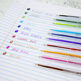 BAZIC 10 Pure Neon Color Stick Pen, pack of 24