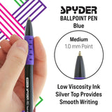 BAZIC Spyder Oil-Gel Ink Retractable Pen (4/Pack), pack of 24