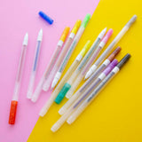 BAZIC 12 Glitter Color Collorelli Gel Pen, pack of 24