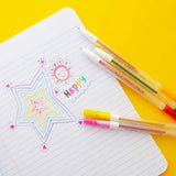 BAZIC 12 Glitter Color Collorelli Gel Pen, pack of 24