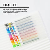 BAZIC 10 Scented Glitter Color Collorelli Gel Pen, pack of 24