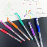 BAZIC 6 Scented Glitter Color Essence Gel Pen w/ Cushion Grip, pack of 24