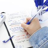BAZIC Essence Blue Gel Pen w/ Cushion Grip (12/Box), pack of 12