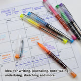 BAZIC 6 Color Dayton Rollerball Pen w/ Metal Clip, pack of 24