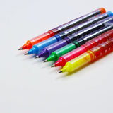 BAZIC 6 Color Dayton Rollerball Pen w/ Metal Clip, pack of 24