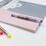 BAZIC 6 Color Dayton Rollerball Pen w/ Metal Clip, pack of 24
