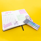 BAZIC Pearla 4-Fashion Color Pen w/ Cushion Grip, pack of 24