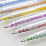 BAZIC Ballpoint Pen 10 Color Retractable Pens, 1.0 mm, (10/Pack), 24-Pack
