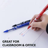 BAZIC Royal Assorted Color Rollerball Pen (3/Pack), pack of 24