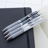 BAZIC Ciel Chroma FUSE Tech Ink Retractable Pen w/ Rubberized Barrel & Metal Clip (2/Pack), pack of 24