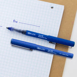 BAZIC Callum Blue Jumbo Ink Tank Needle-Tip Rollerball Pen (2/Pack), pack of 24