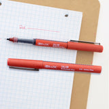 BAZIC Callum Red Jumbo Ink Tank Needle-Tip Rollerball Pen (2/Pack), pack of 24