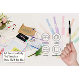 BAZIC Essence Asst. Color Gel Pen w/ Cushion Grip (6/Pack), pack of 24