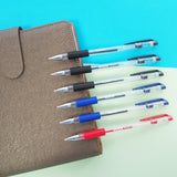 BAZIC Essence Asst. Color Gel Pen w/ Cushion Grip (6/Pack), pack of 24