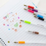 BAZIC 8 Color Prima Stick Pen w/ Cushion Grip, pack of 24